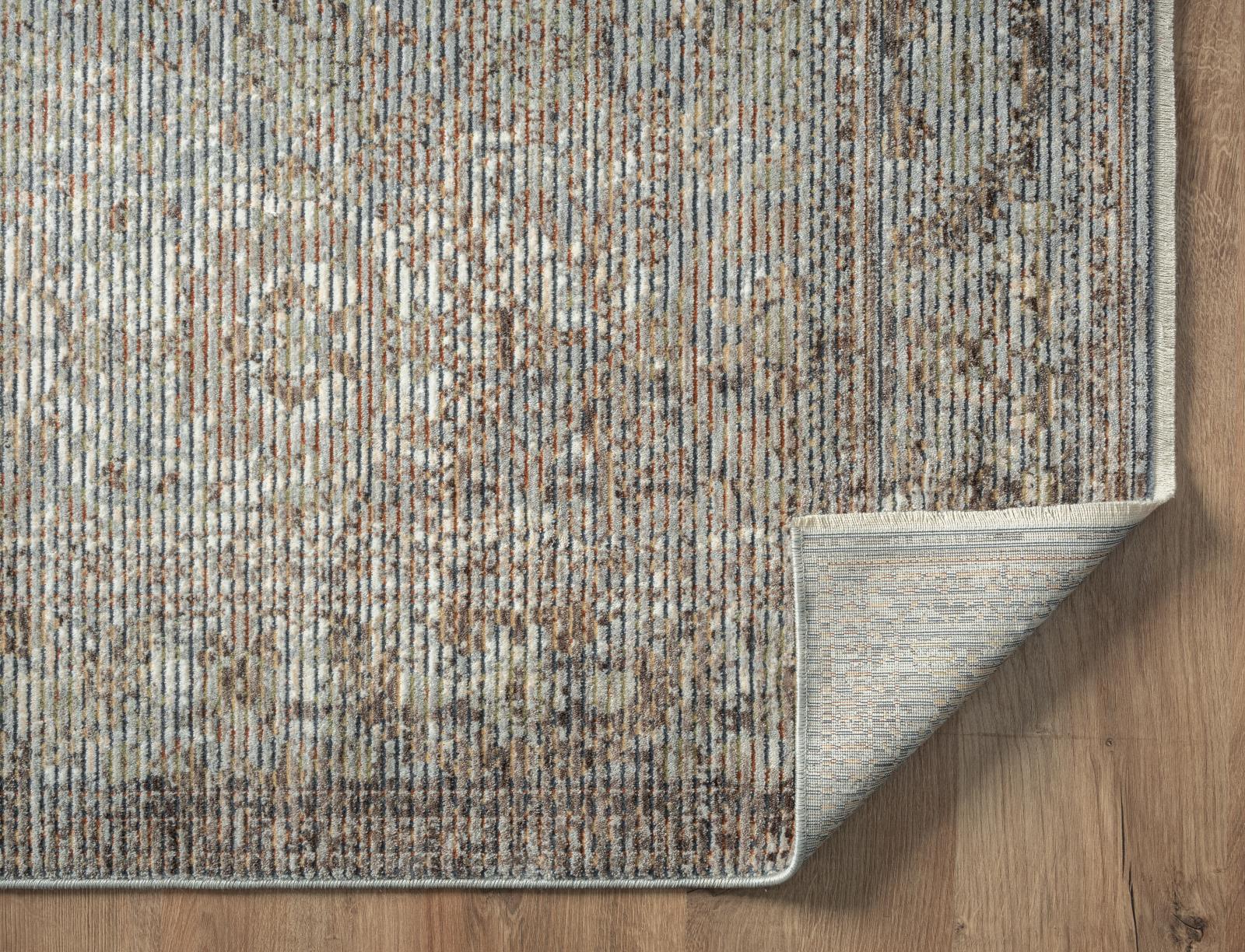 Riviera RV01 Blue Gray Area Rug — view 6