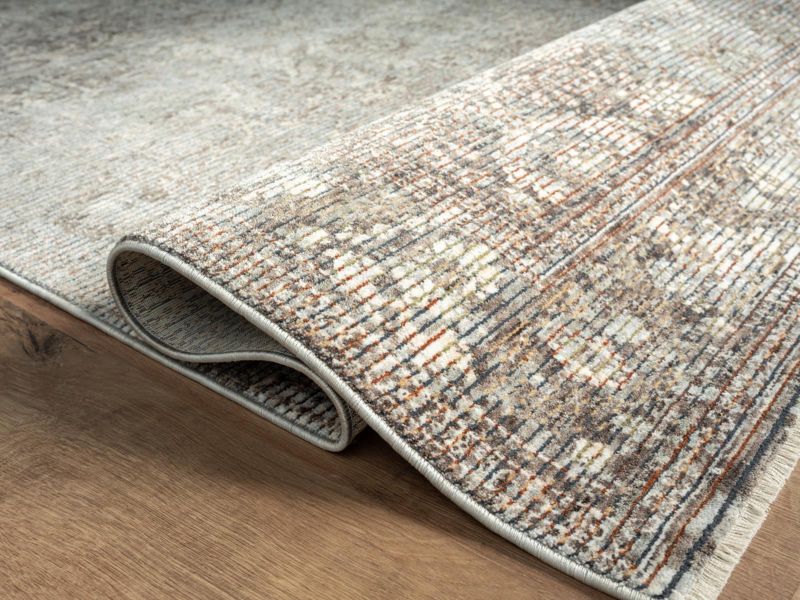 Riviera RV01 Blue Gray Area Rug — view 4