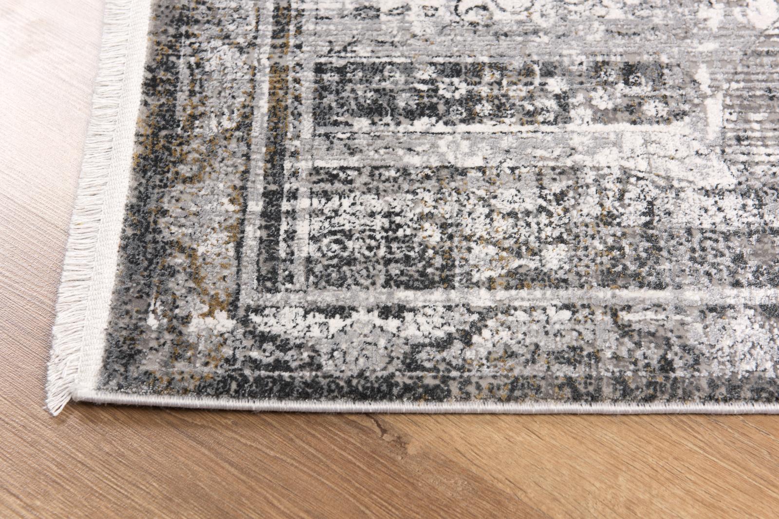 Andros AD01 Gray Area Rug — view 9