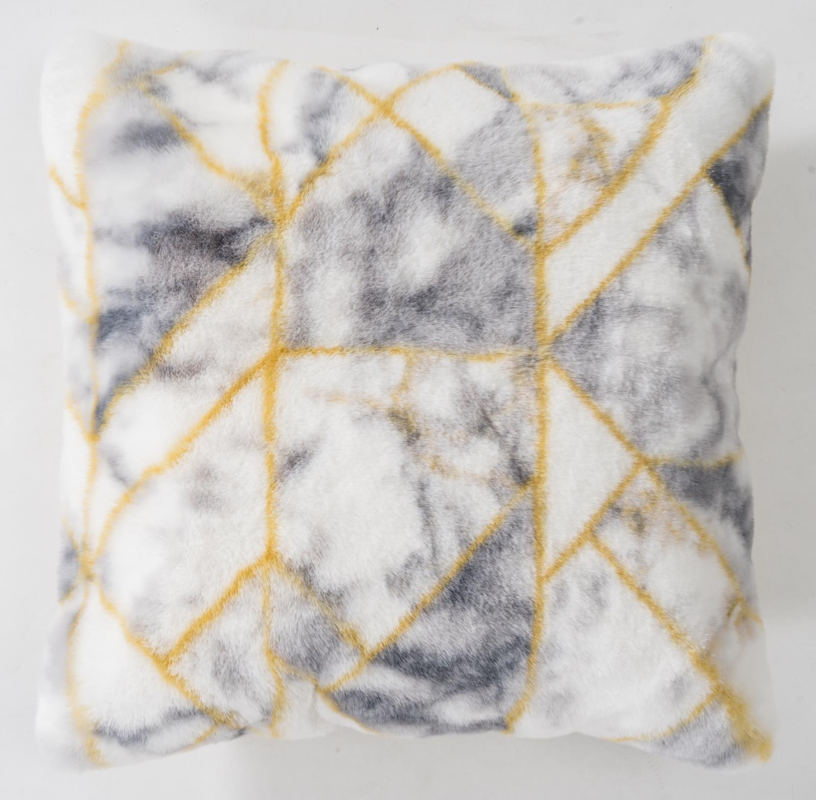 Luxury LXP11 Gray Accent Pillow — view 2