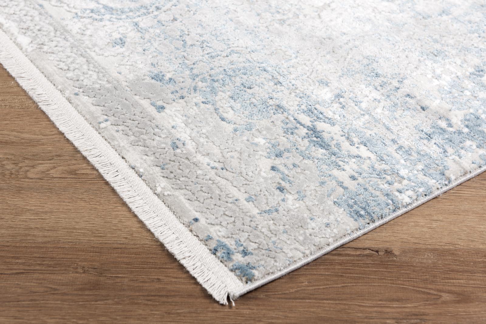 Andros AD06 Blue Area Rug — view 11