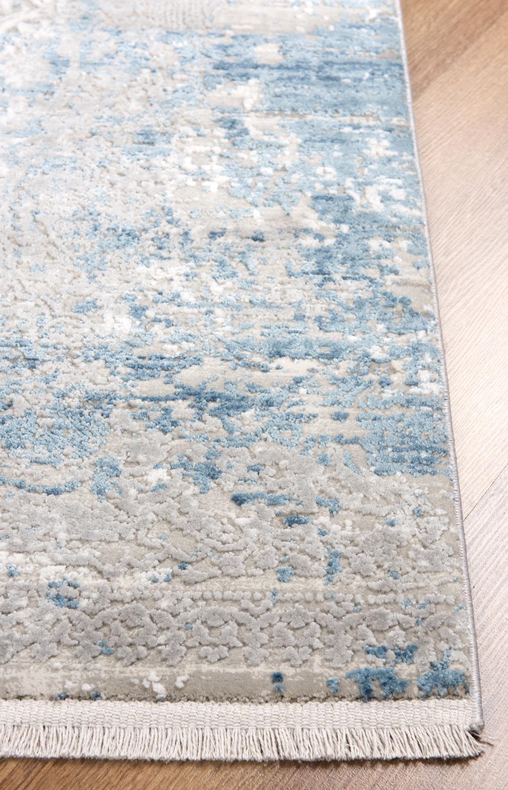Andros AD06 Blue Area Rug — view 10