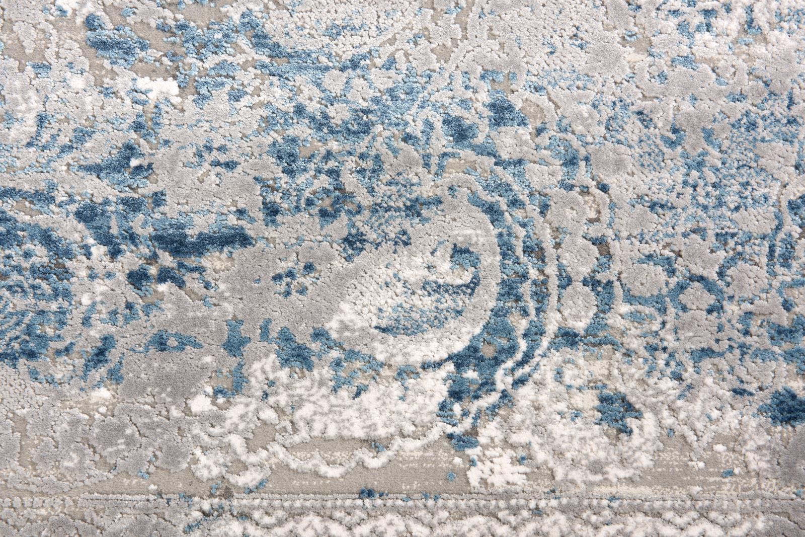 Andros AD06 Blue Area Rug — view 9