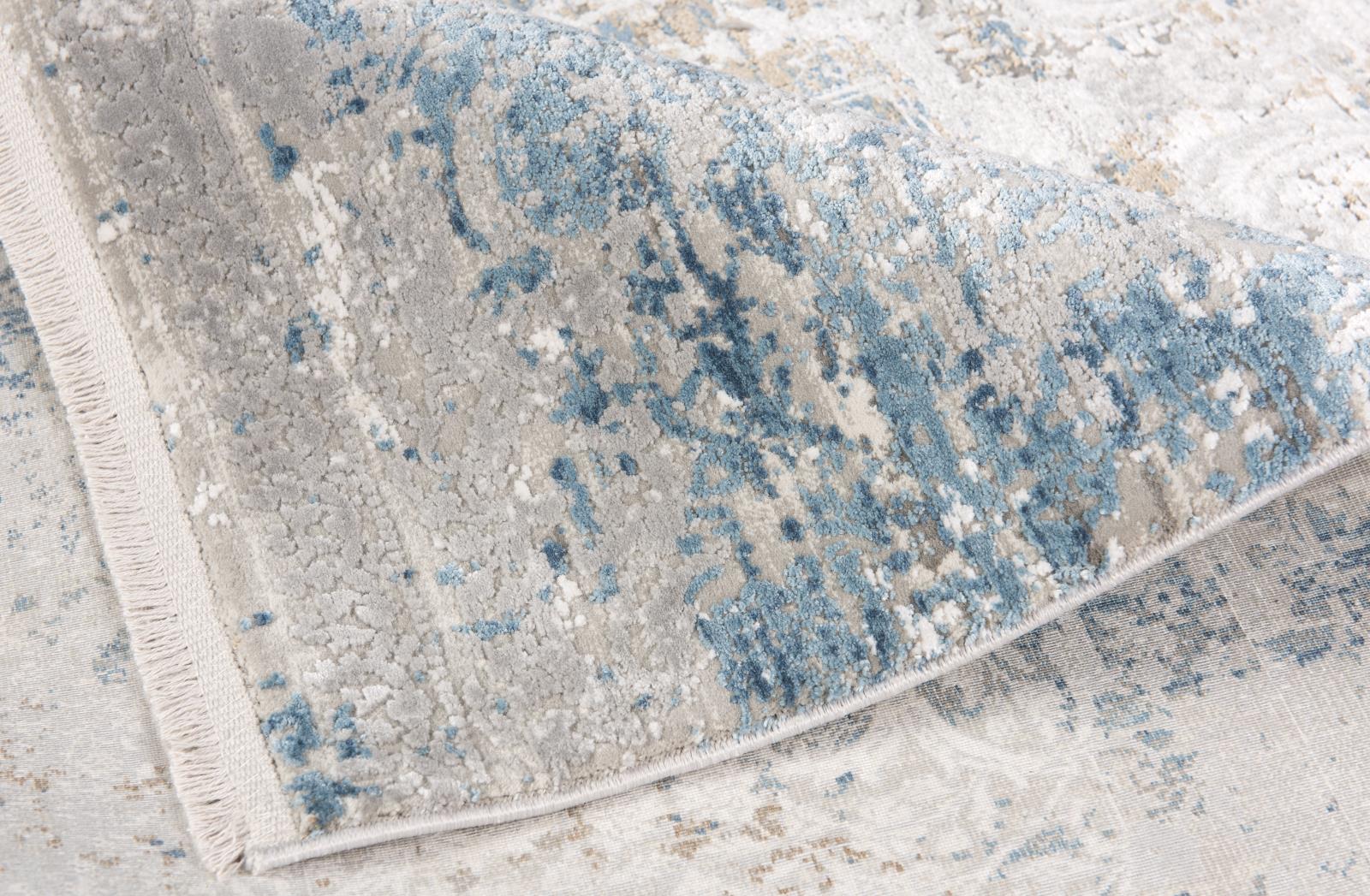 Andros AD06 Blue Area Rug — view 8