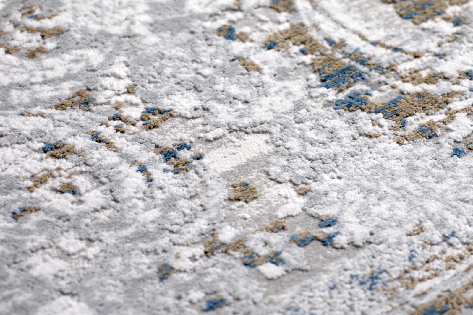 Andros AD06 Blue Area Rug — view 6