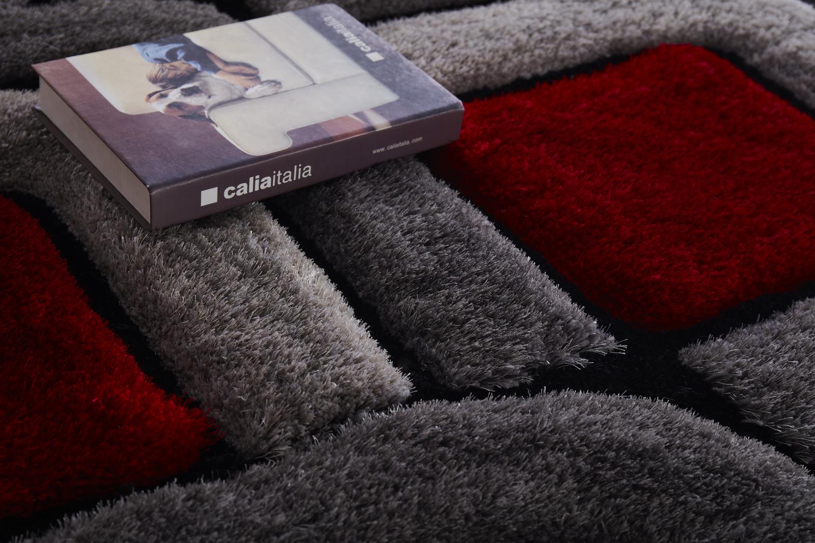 Mateos MS27 Gray Shag Rug — view 5