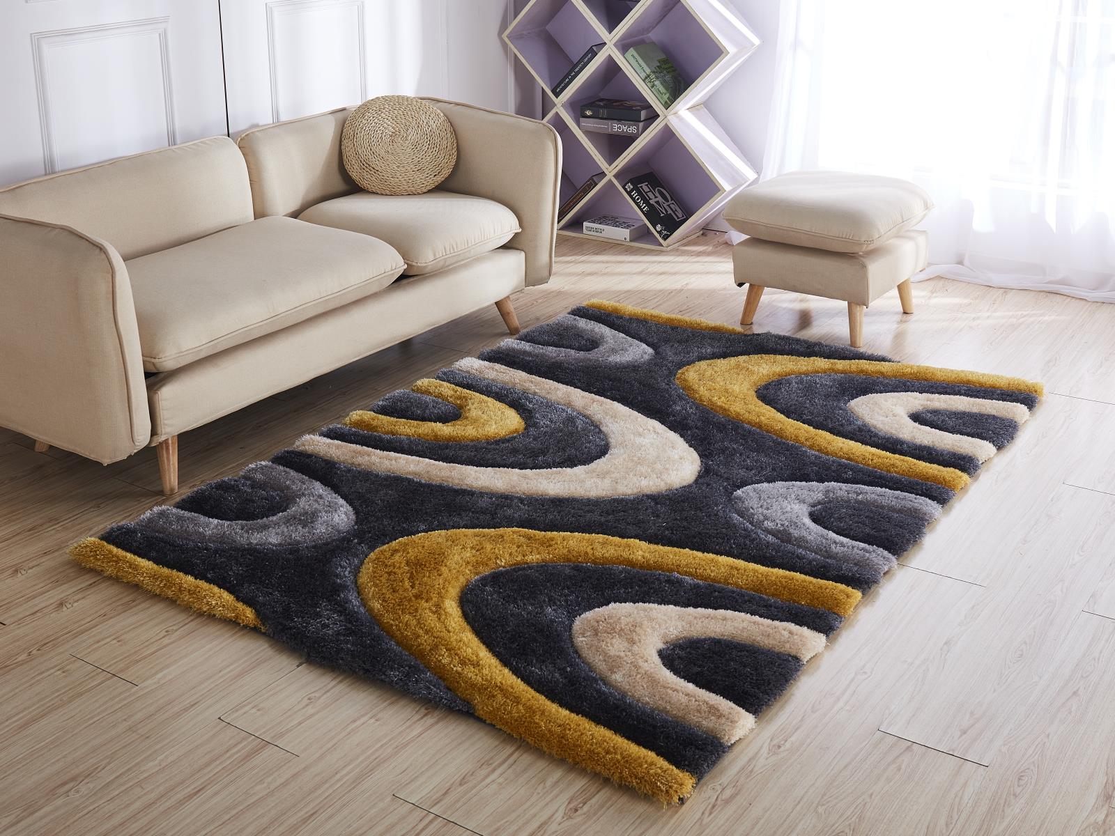 Mateos MS25 Multicolor Shag Rug — view 7