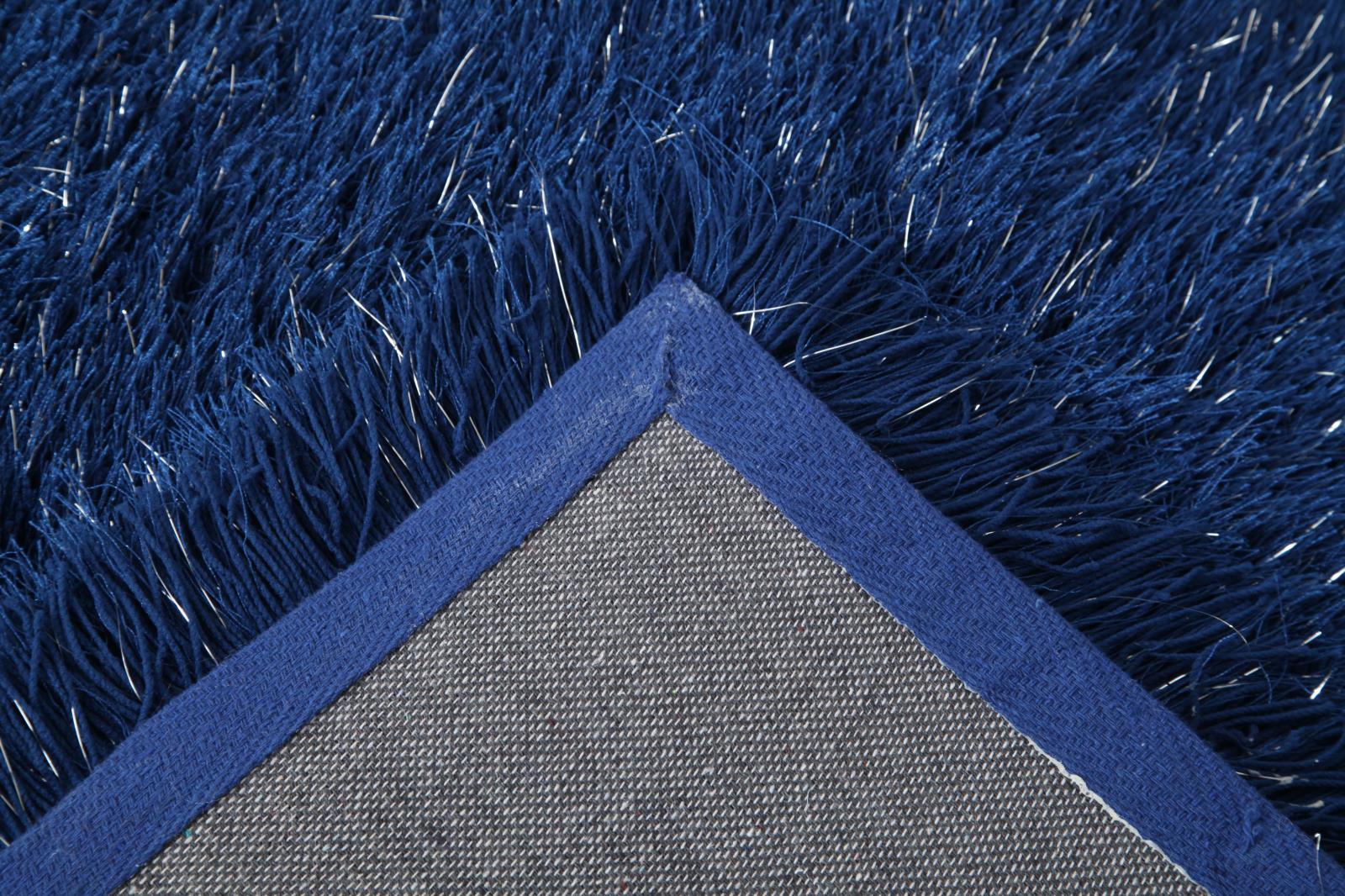 Manhattan MH03 Navy Blue Shag Rug — view 2