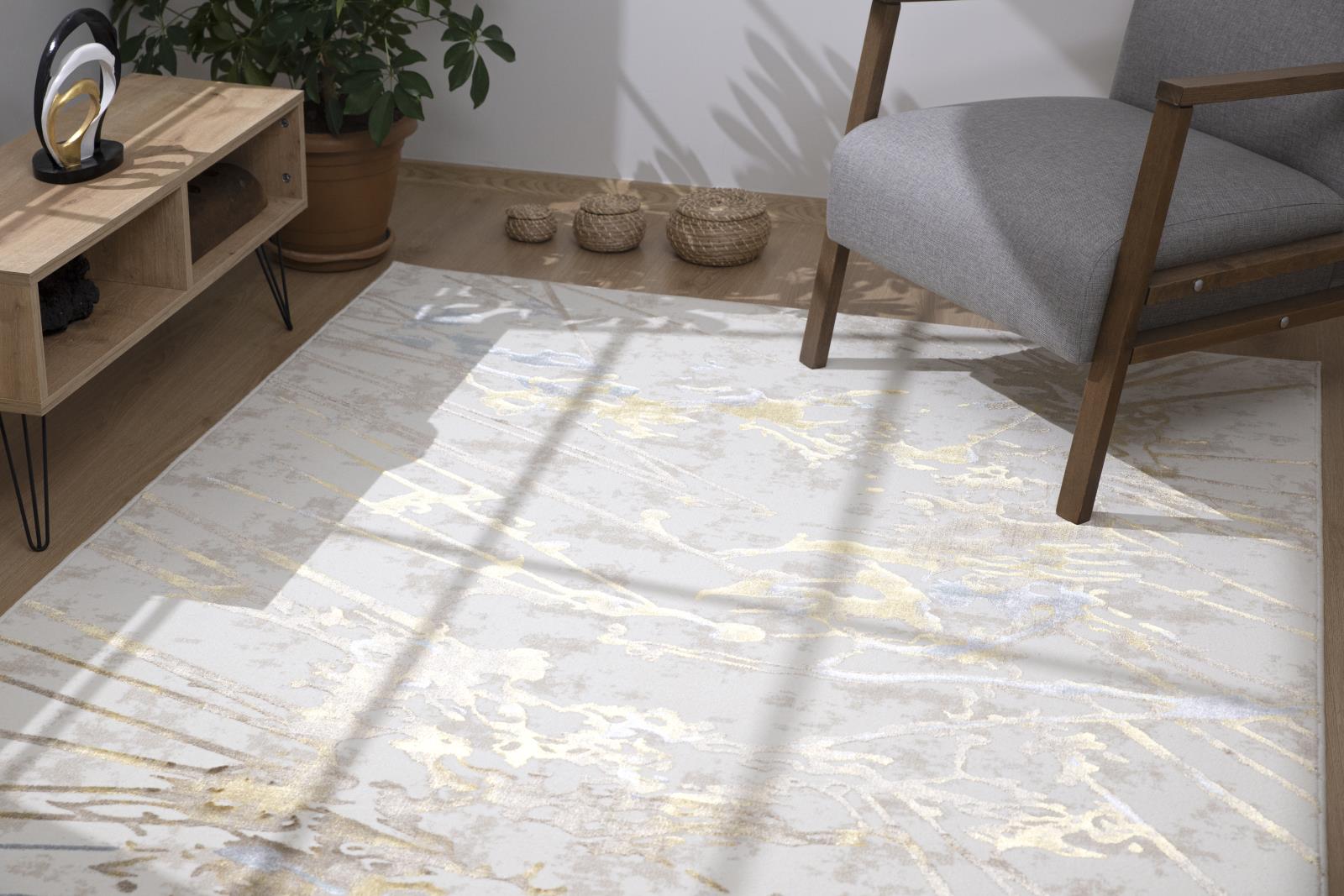 London LD02 Cream Area Rug — view 6