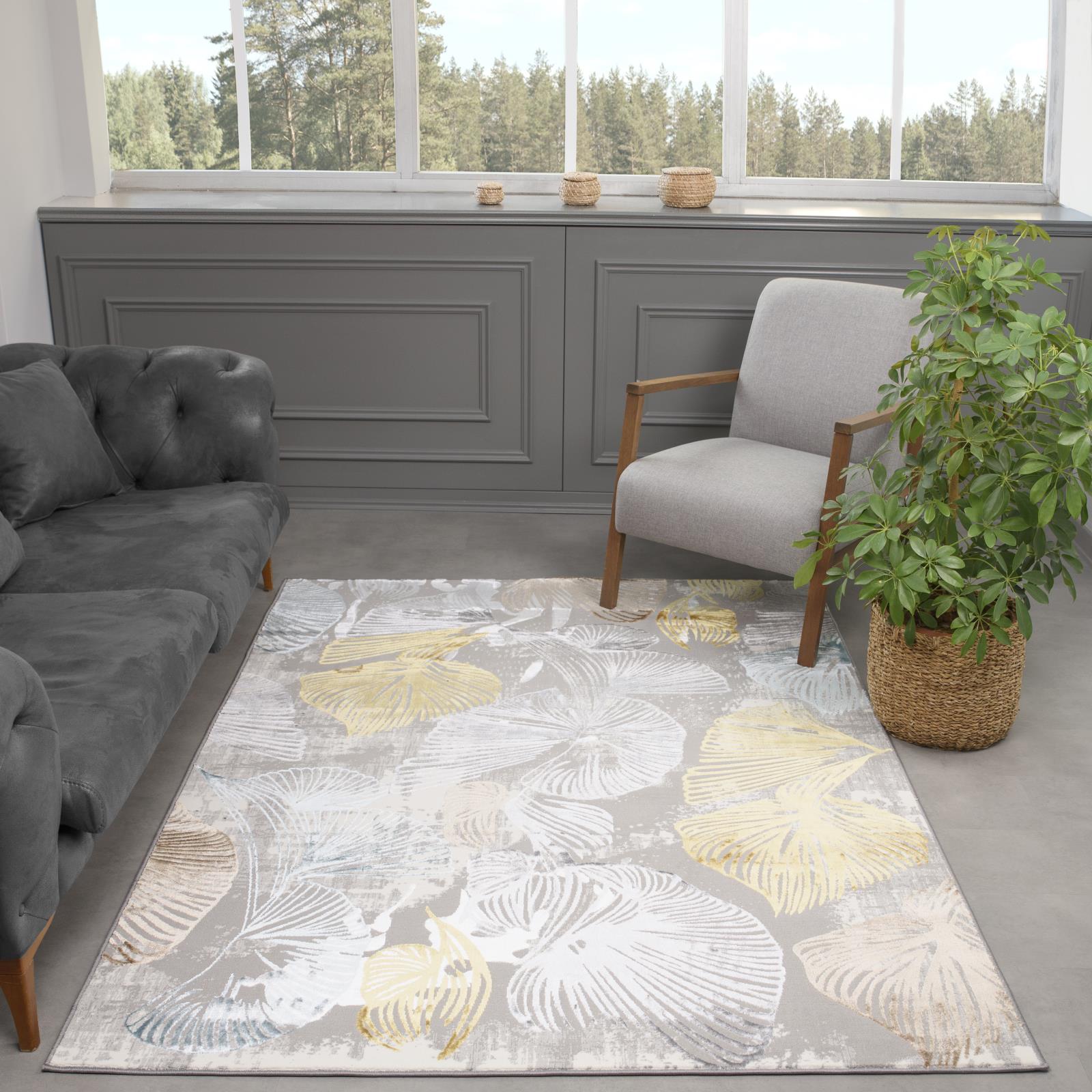 London LD05 Light Gray Area Rug — view 7