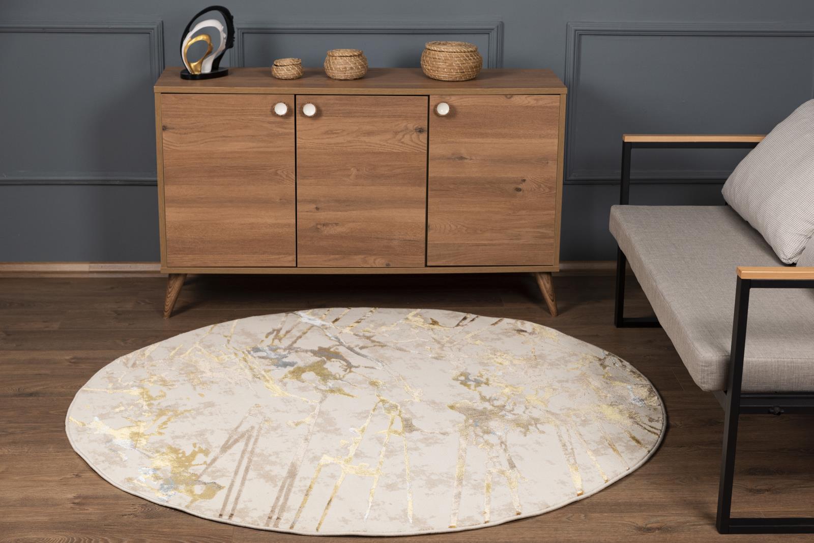 London LD02 Cream Area Rug — view 8