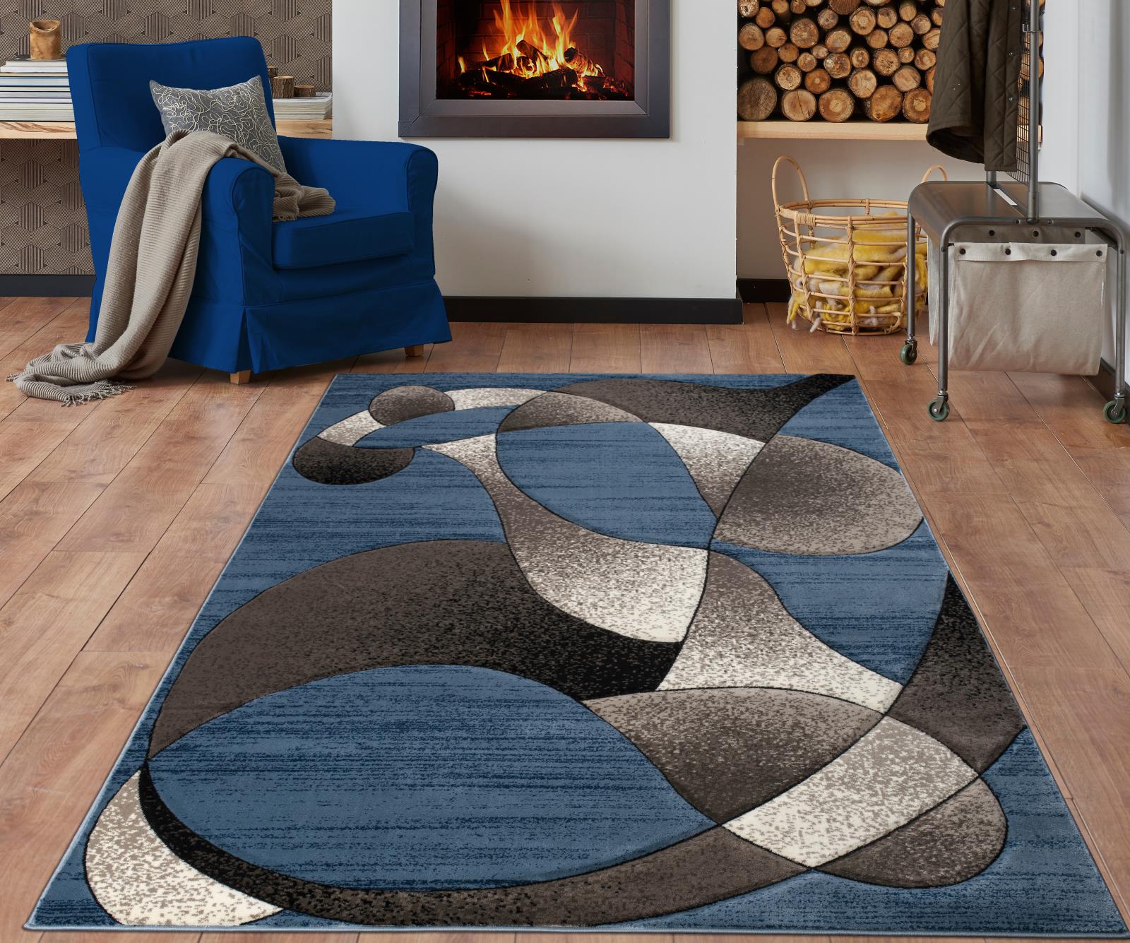 Rhodes RD08 Gray Area Rug — view 7