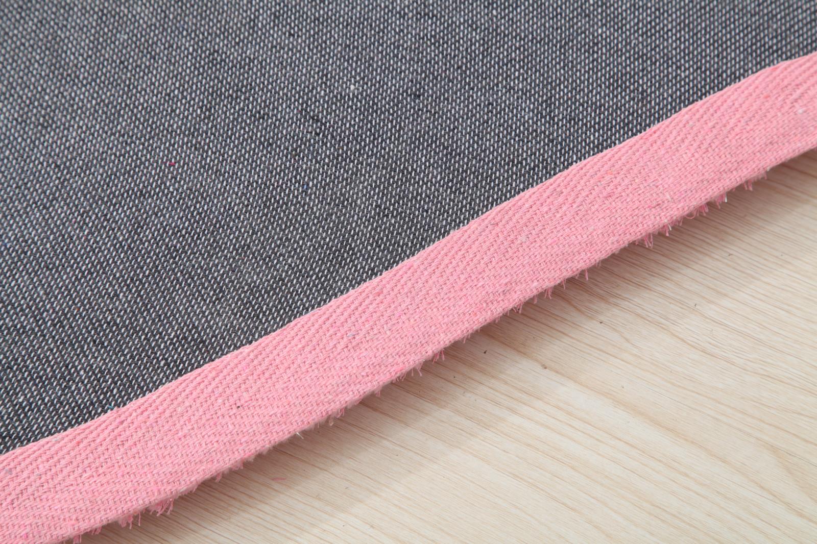 Hearts KD03 Pink Shag Rug — view 2