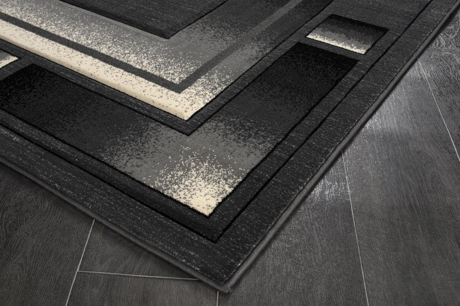 Rhodes RD18 Black Area Rug — view 5