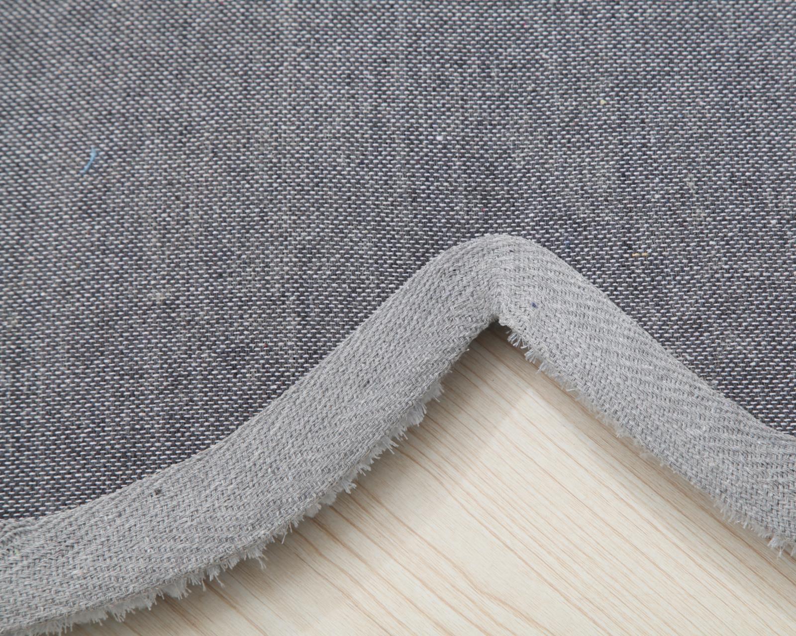Hearts KD10 Gray Shag Rug — view 2