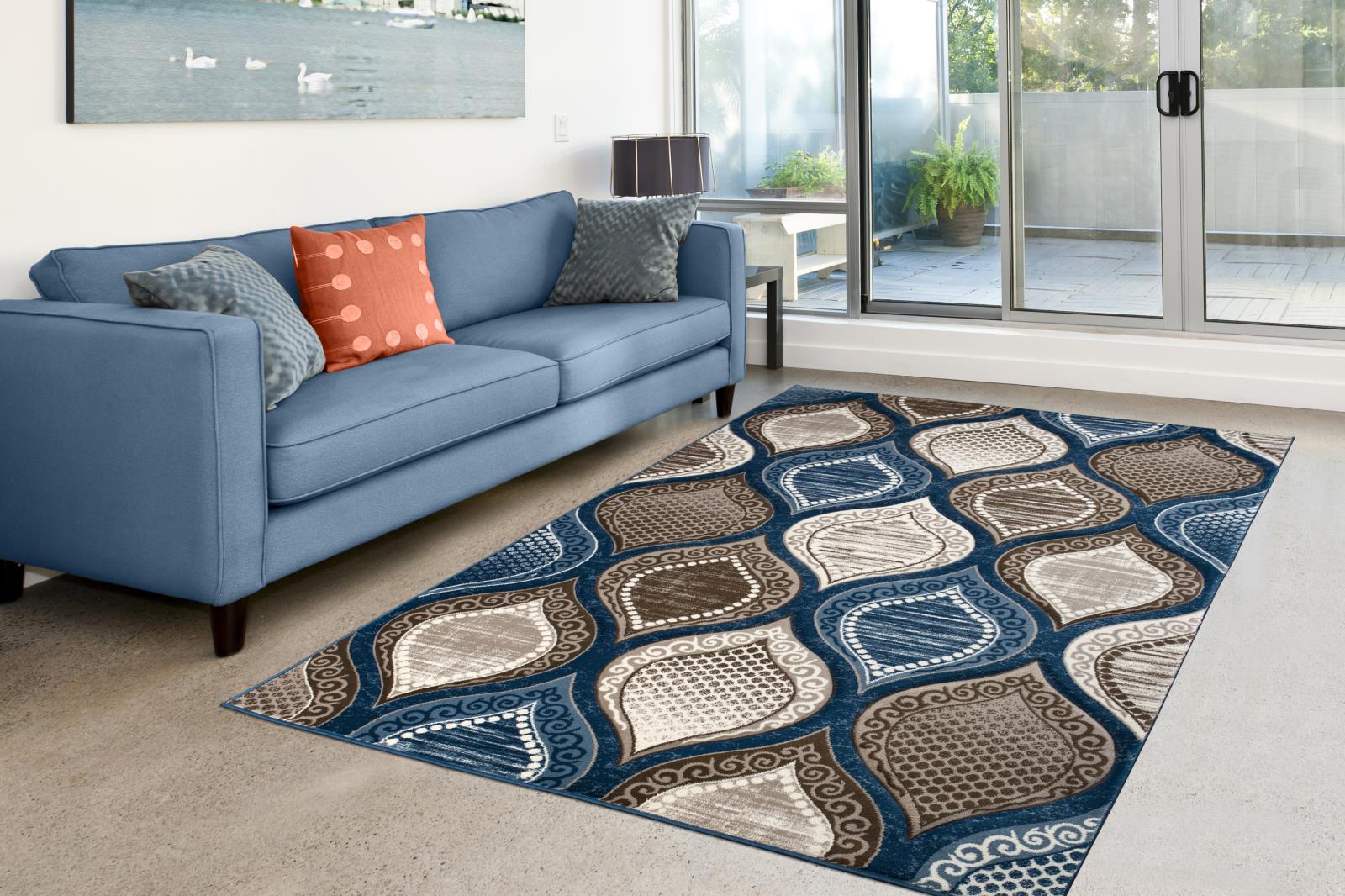 Rhodes RD23 Cream Area Rug — view 5