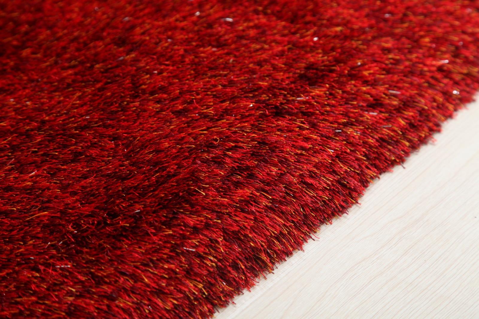Urban UR05 Red Shag Rug — view 4