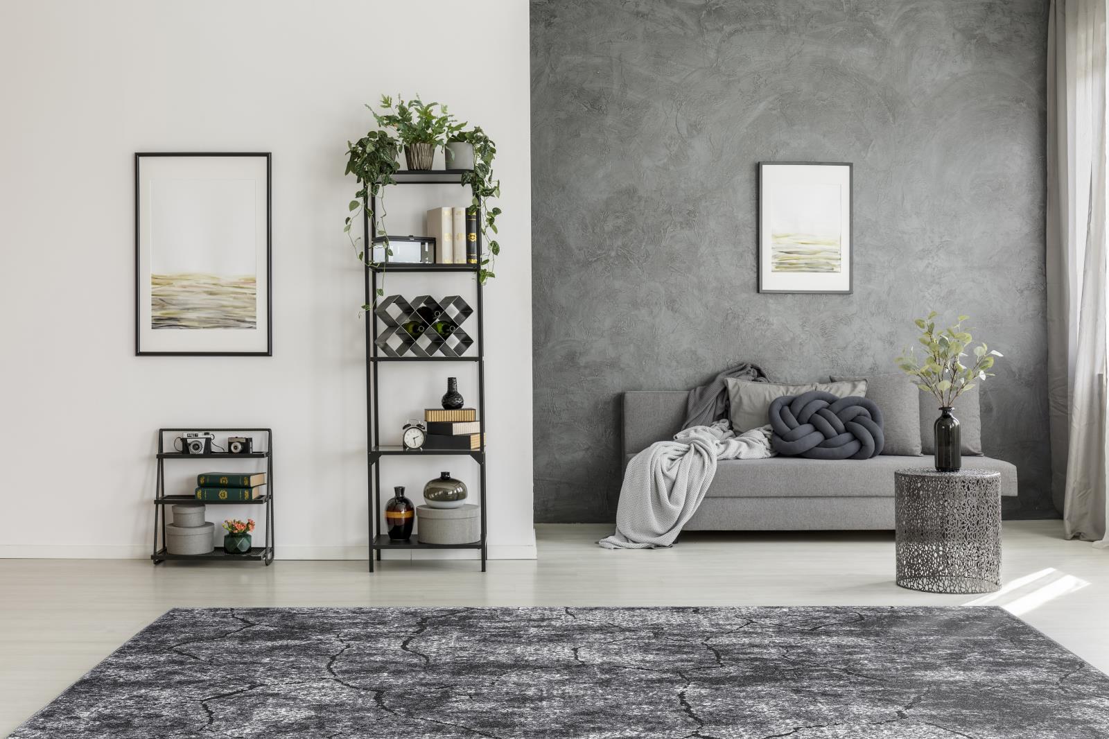 Milan MN09 Gray Area Rug — view 5