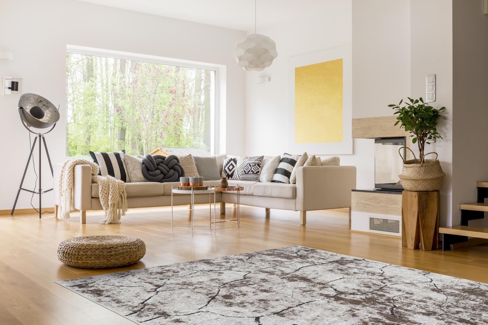 Milan MN10 Brown Area Rug — view 5