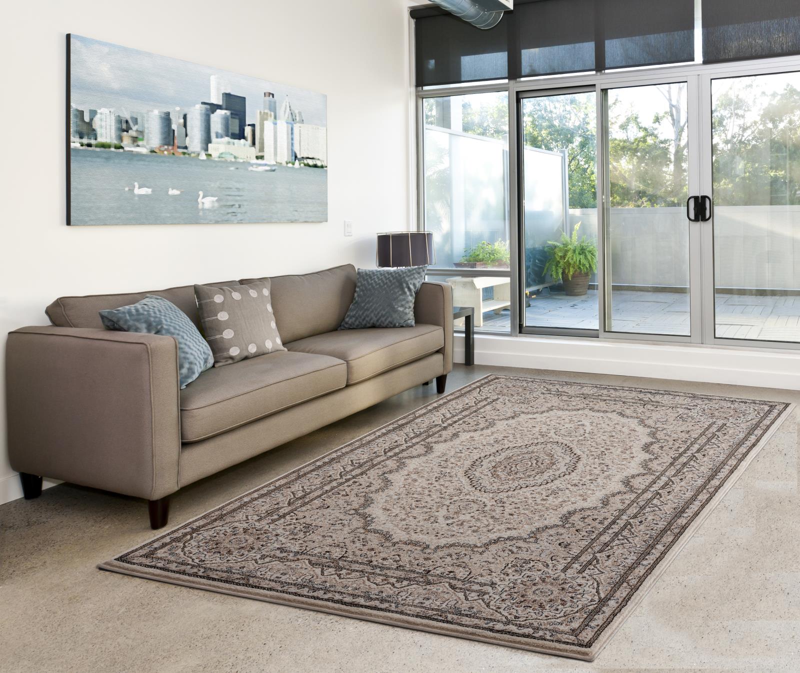 Tabriz TA03 Cream Area Rug — view 5