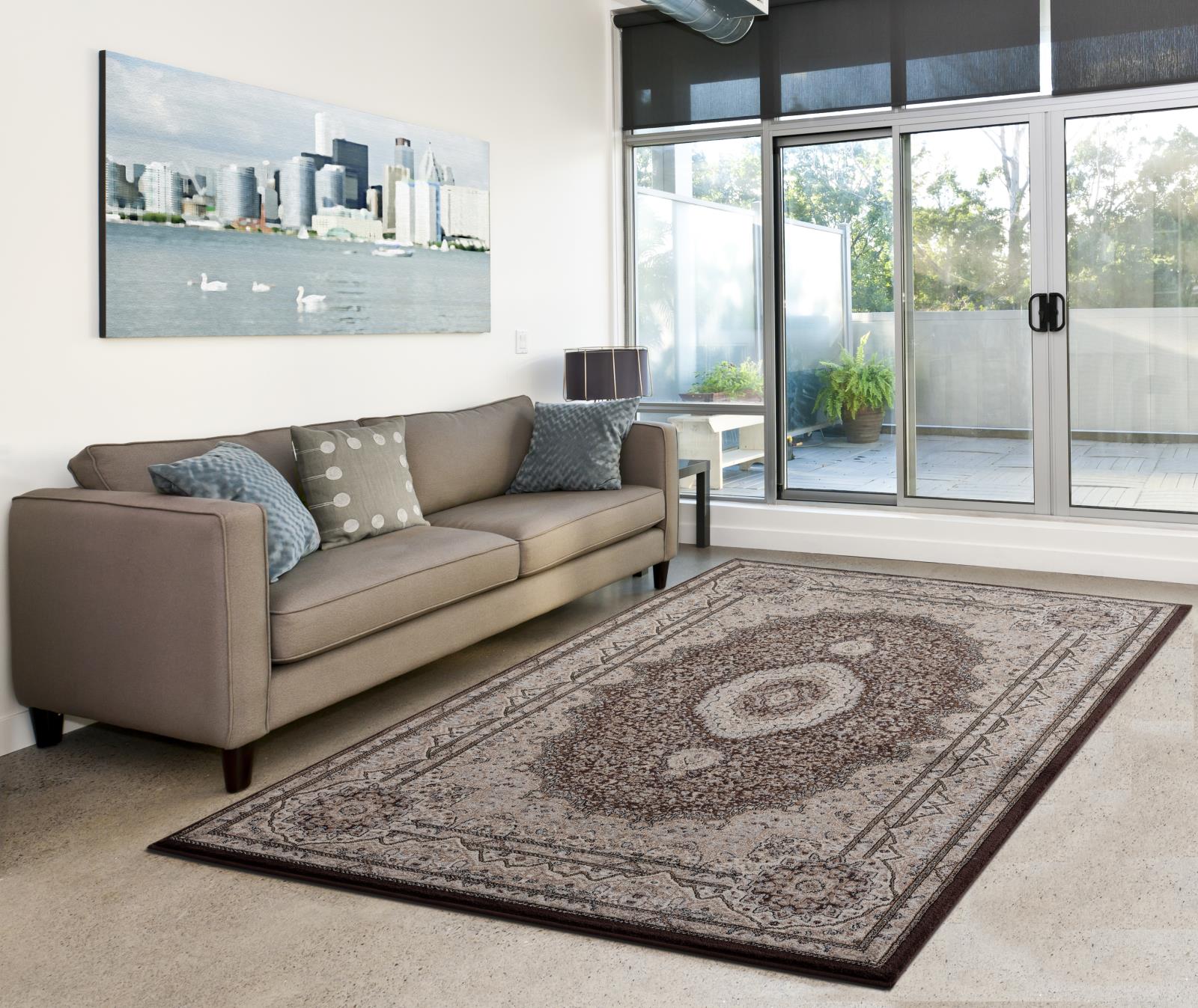 Tabriz TA04 Brown Area Rug — view 5