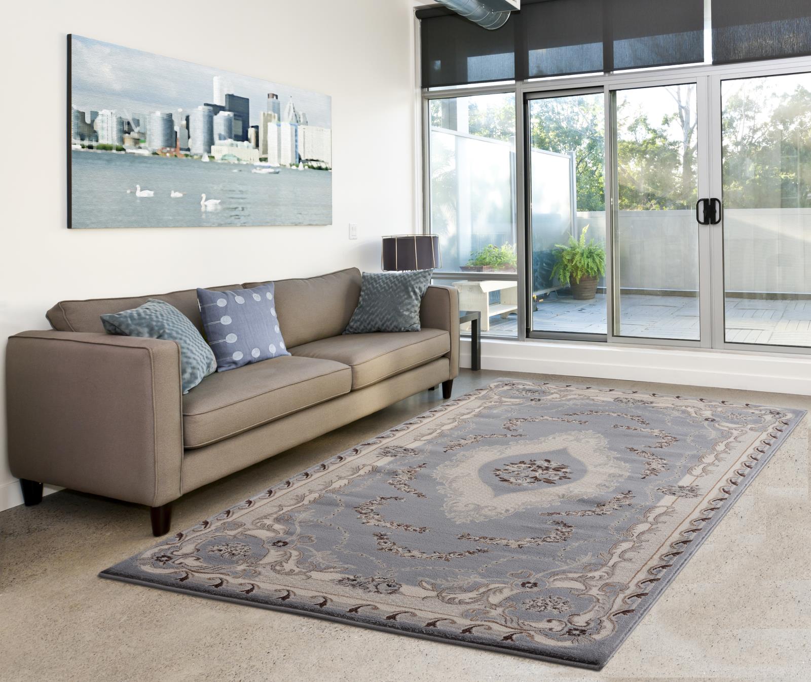 Tabriz TA13 Cream Area Rug — view 5