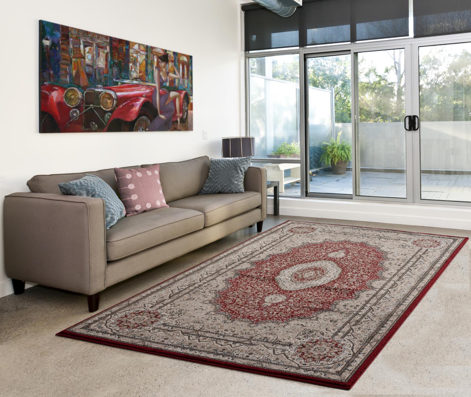 Tabriz TA01 Multicolor Area Rug — view 5