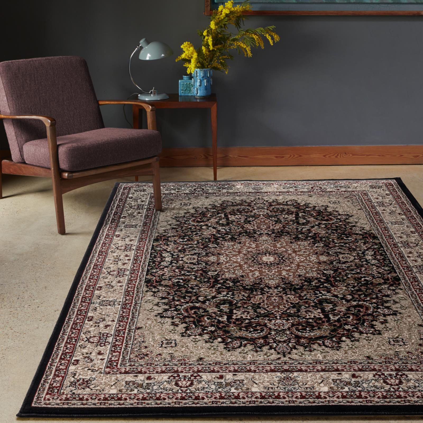 Hollywood HY18 Black Area Rug — view 6
