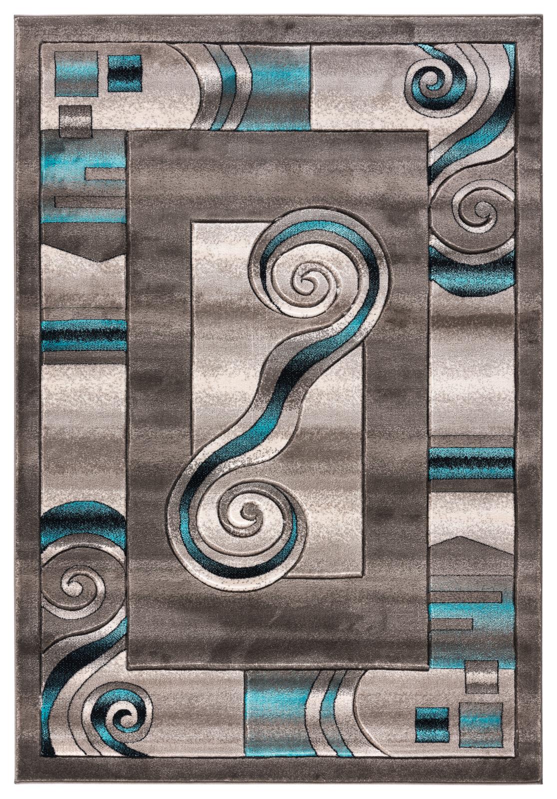 Orelsi OR108 Gray Area Rug