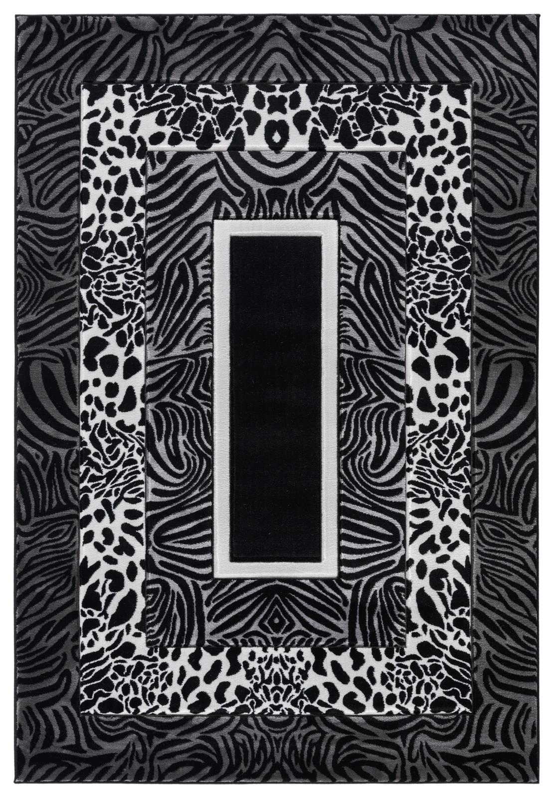 Orelsi OR04 Black Area Rug