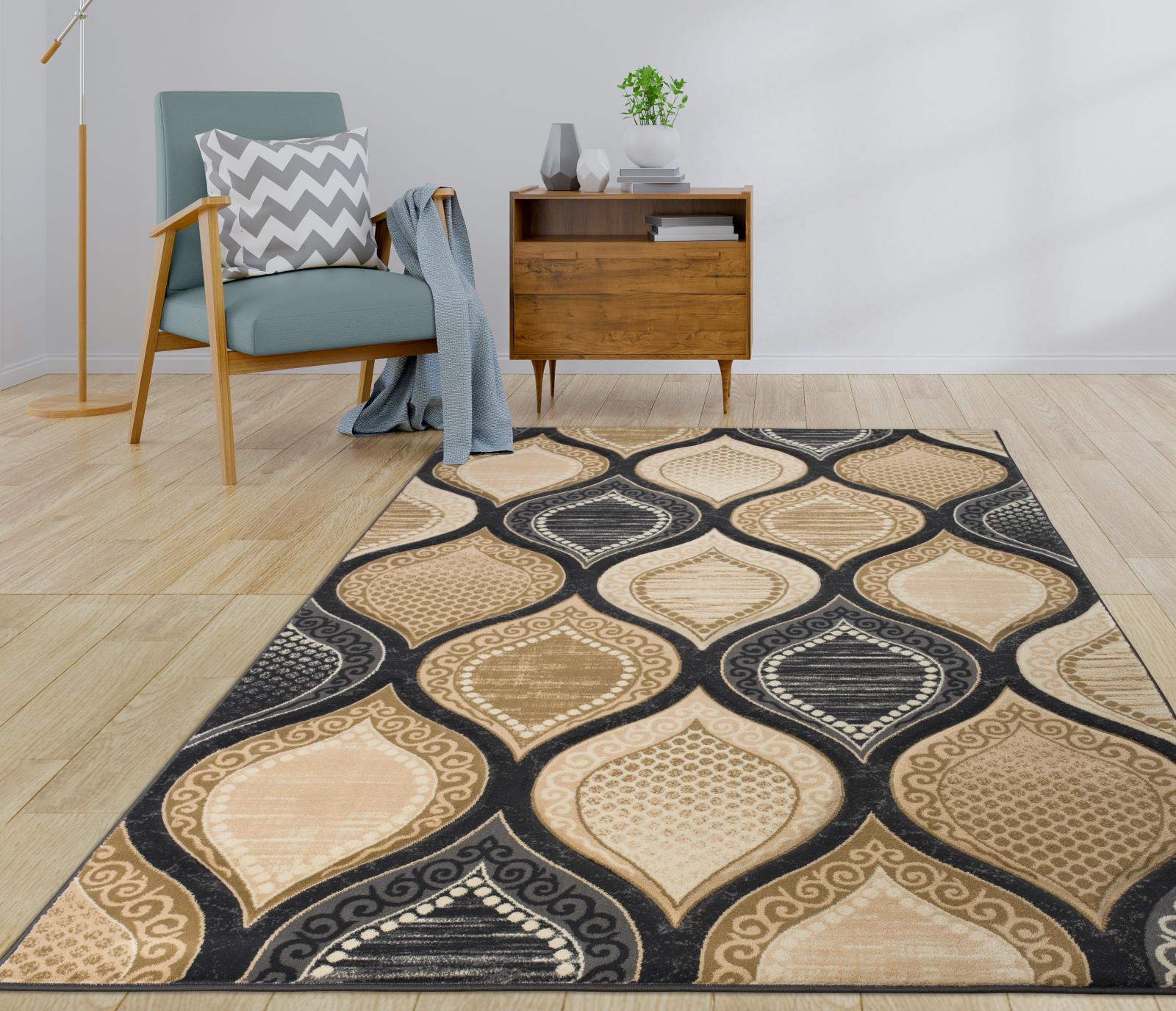Rhodes RD24 Cream Area Rug — view 5