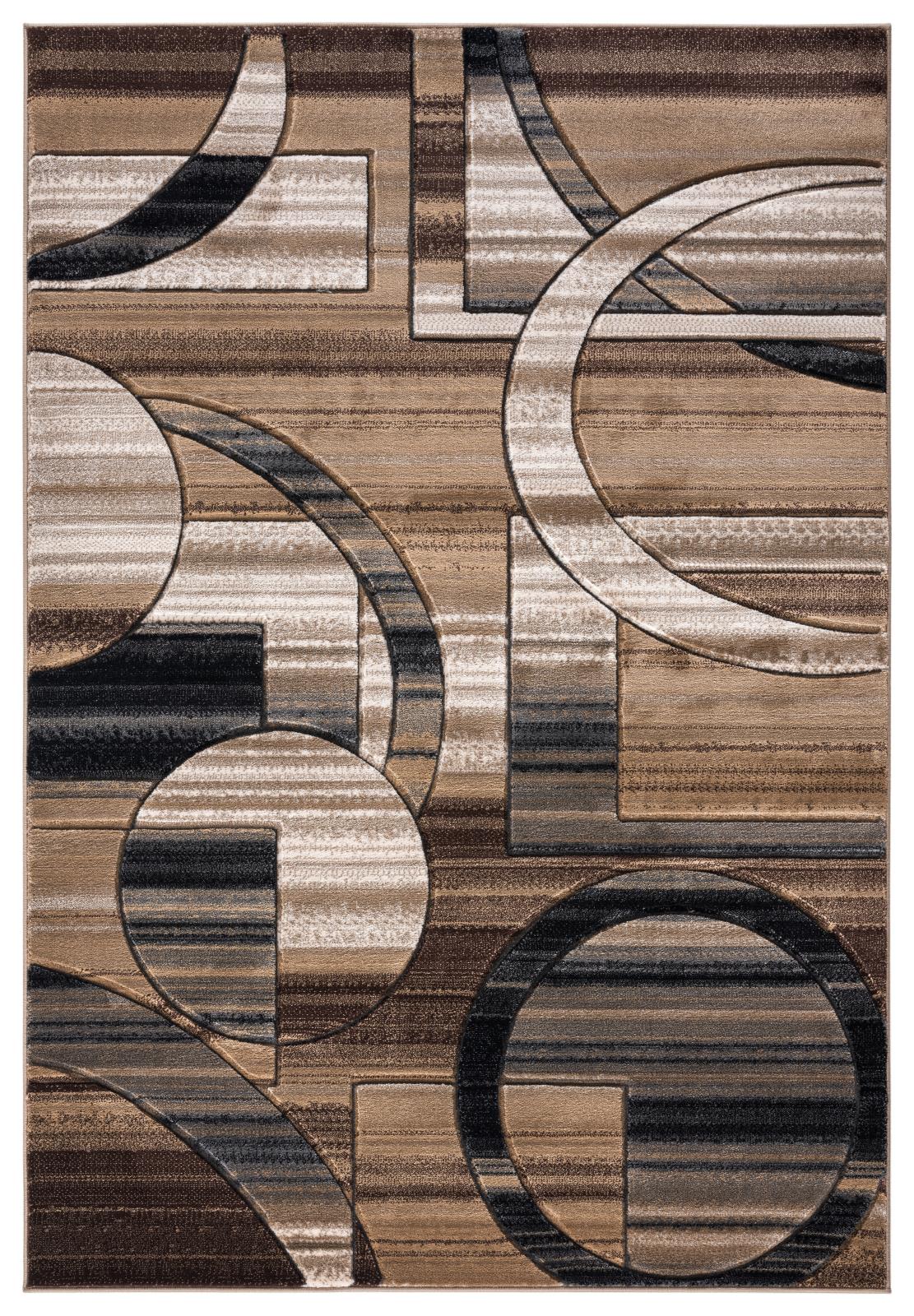 Orelsi OR103 Brown Area Rug