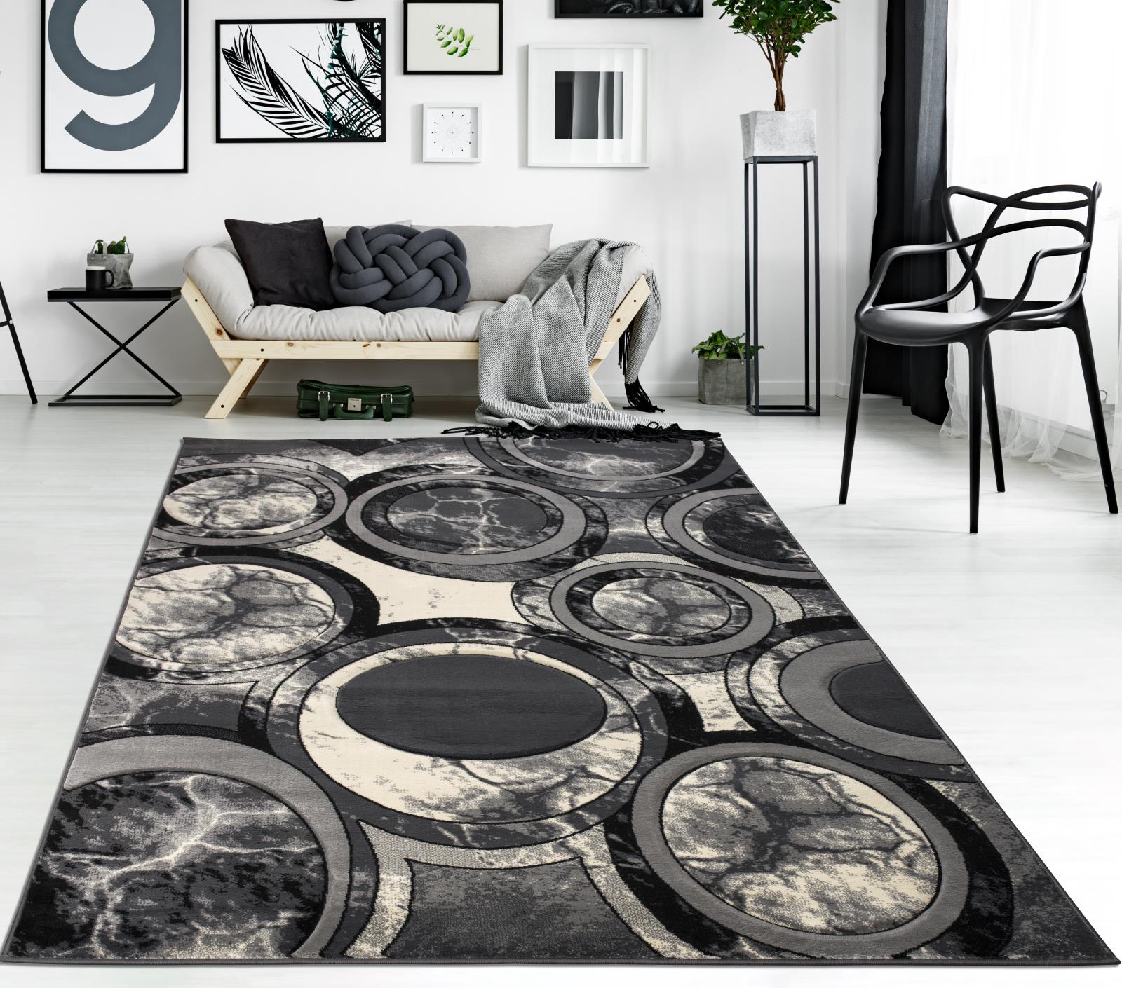 Rhodes RD25 Cream Area Rug — view 5