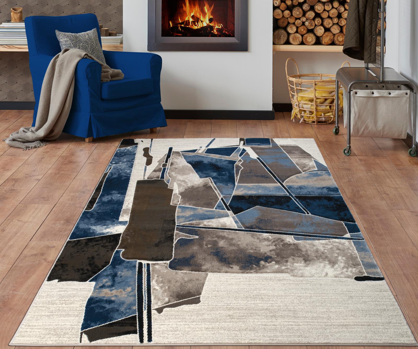 Rhodes RD29 Gray Area Rug — view 5
