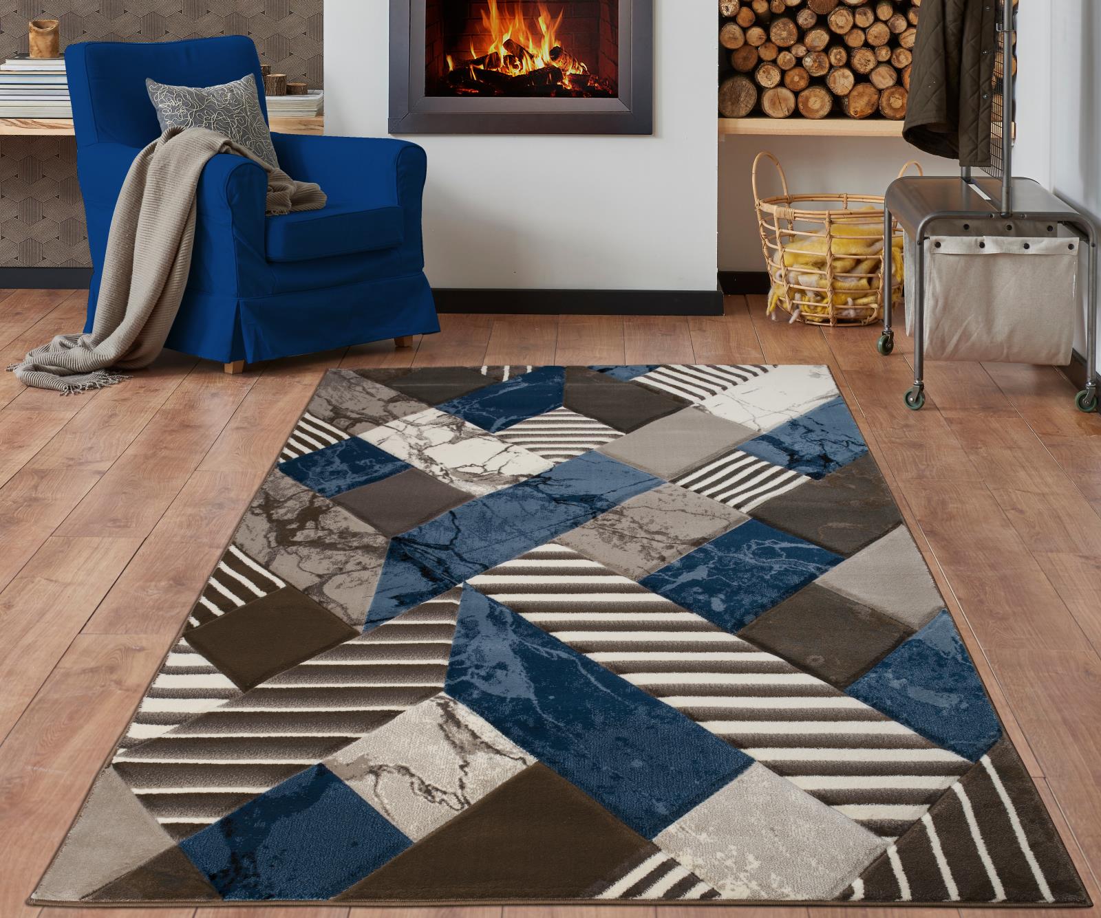Rhodes RD37 Brown Area Rug — view 5