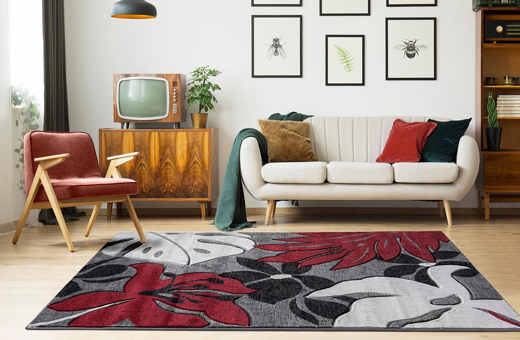 Glamour GM05 Gray Area Rug — view 4