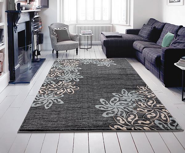 Glamour GM15 Black Area Rug — view 4