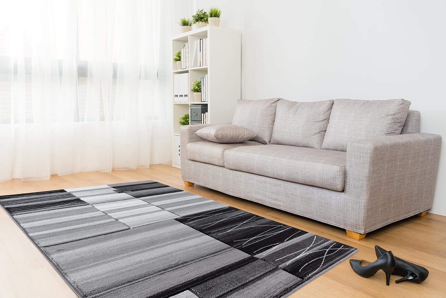 Glamour GM16 Black Area Rug — view 4