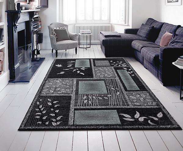 Glamour GM50 Black Area Rug — view 4