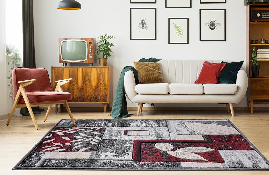 Glamour GM69 Gray Area Rug — view 4