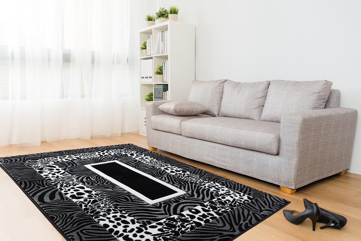 Orelsi OR04 Black Area Rug — view 4