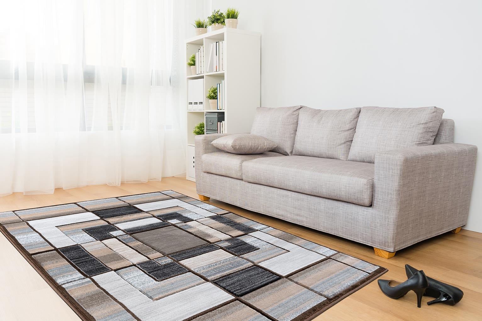 Orelsi OR16 Tan Area Rug — view 5