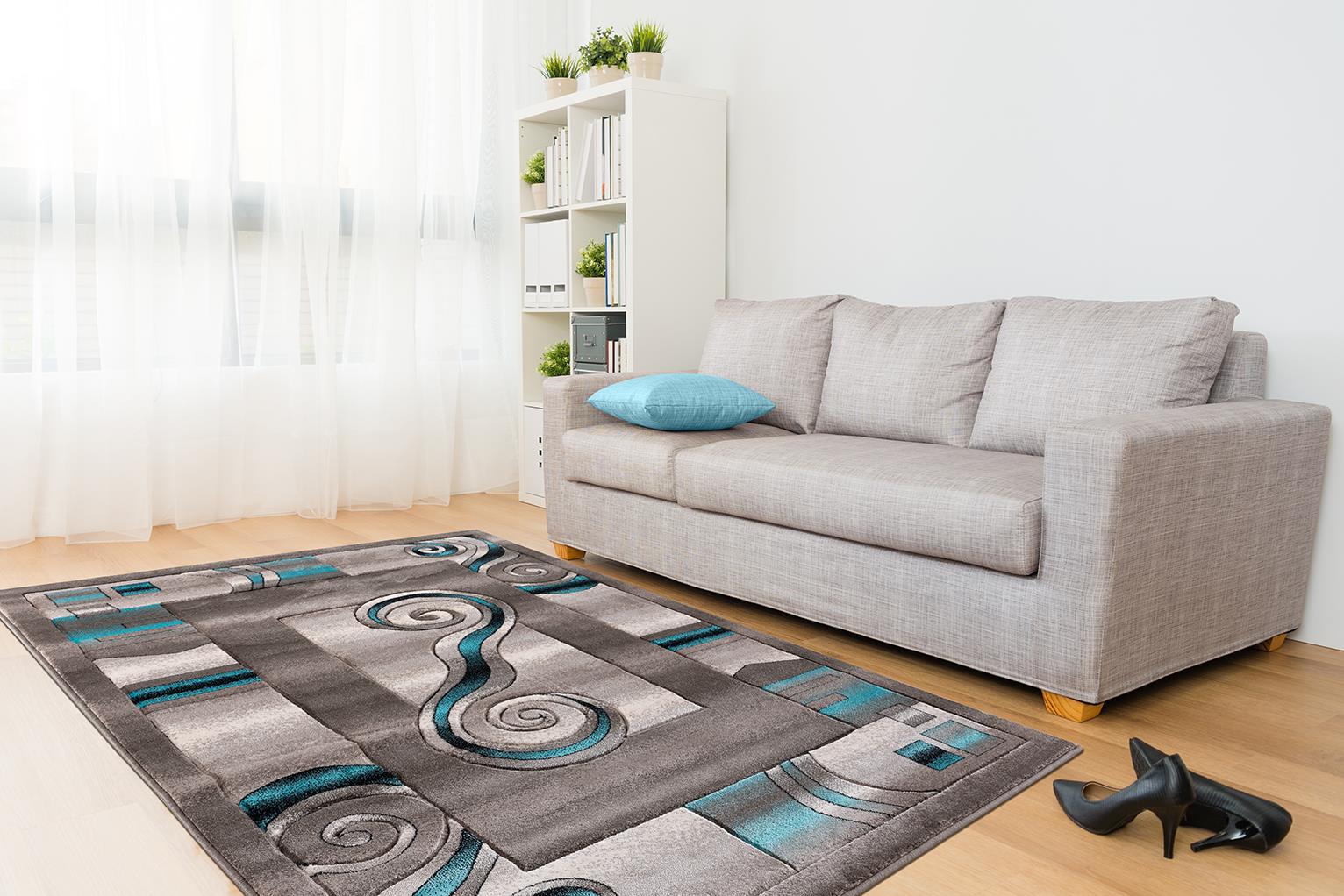 Orelsi OR108 Gray Area Rug — view 4