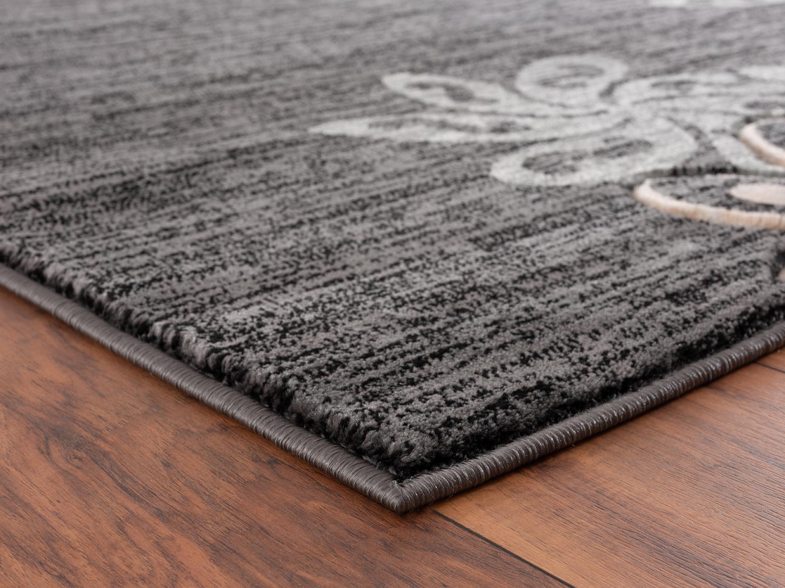 Glamour GM15 Black Area Rug — view 3