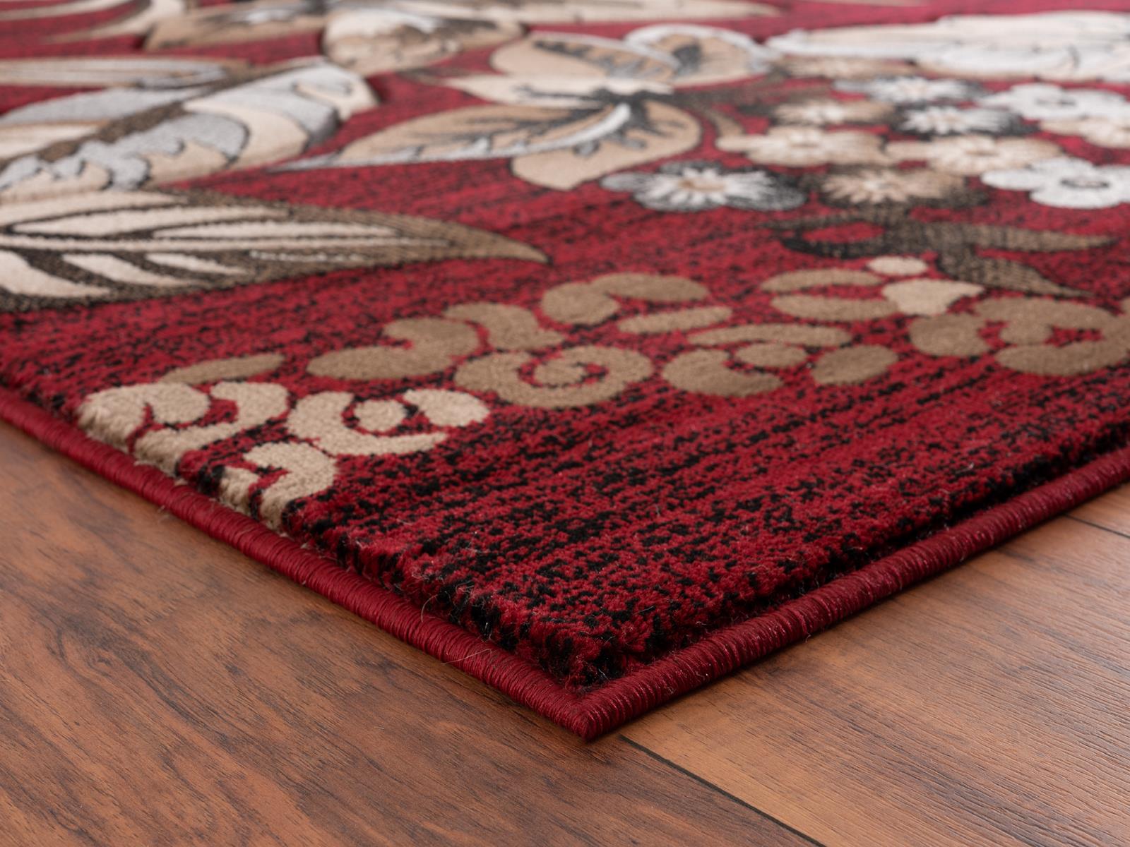 Glamour GM67 Red Area Rug — view 3