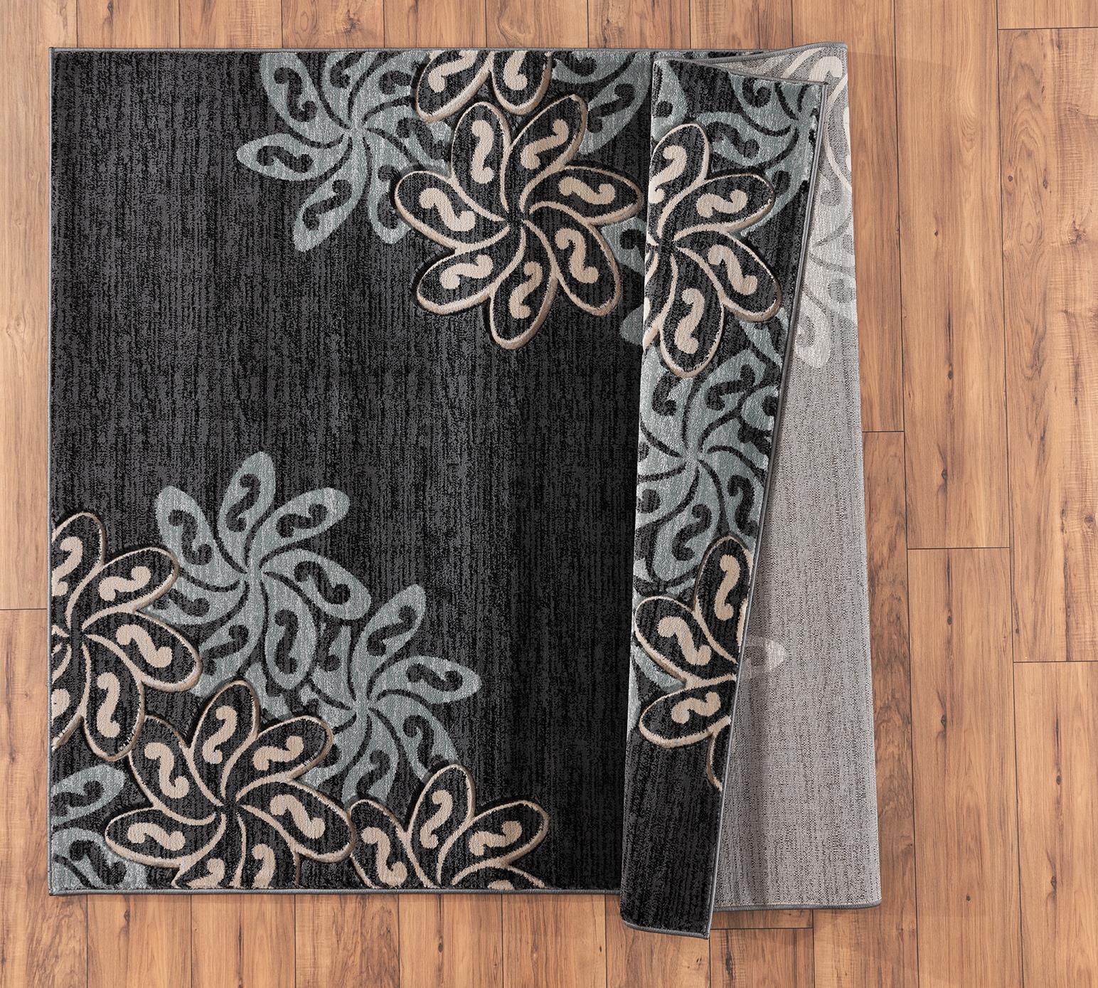 Glamour GM15 Black Area Rug — view 2