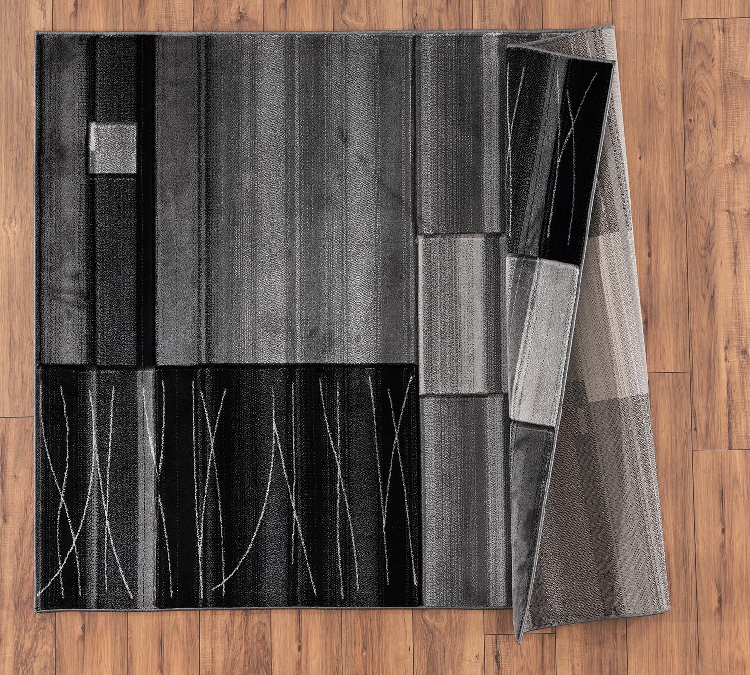 Glamour GM16 Black Area Rug — view 2
