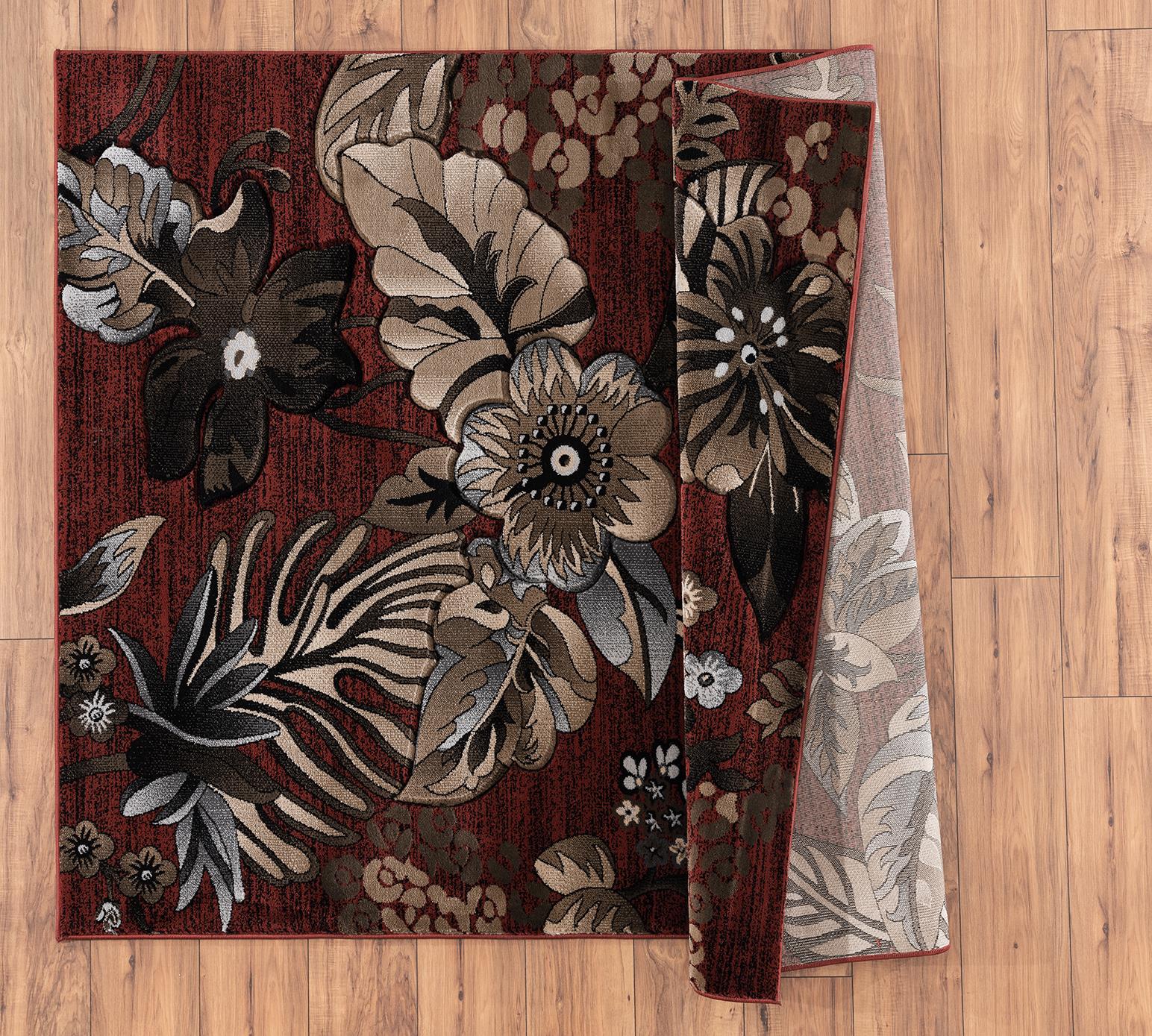 Glamour GM67 Red Area Rug — view 2