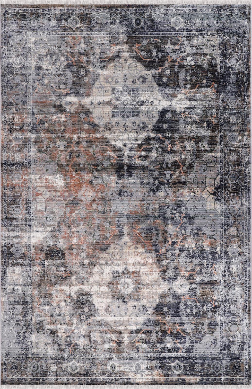 Ana AA07 Charcoal Area Rug