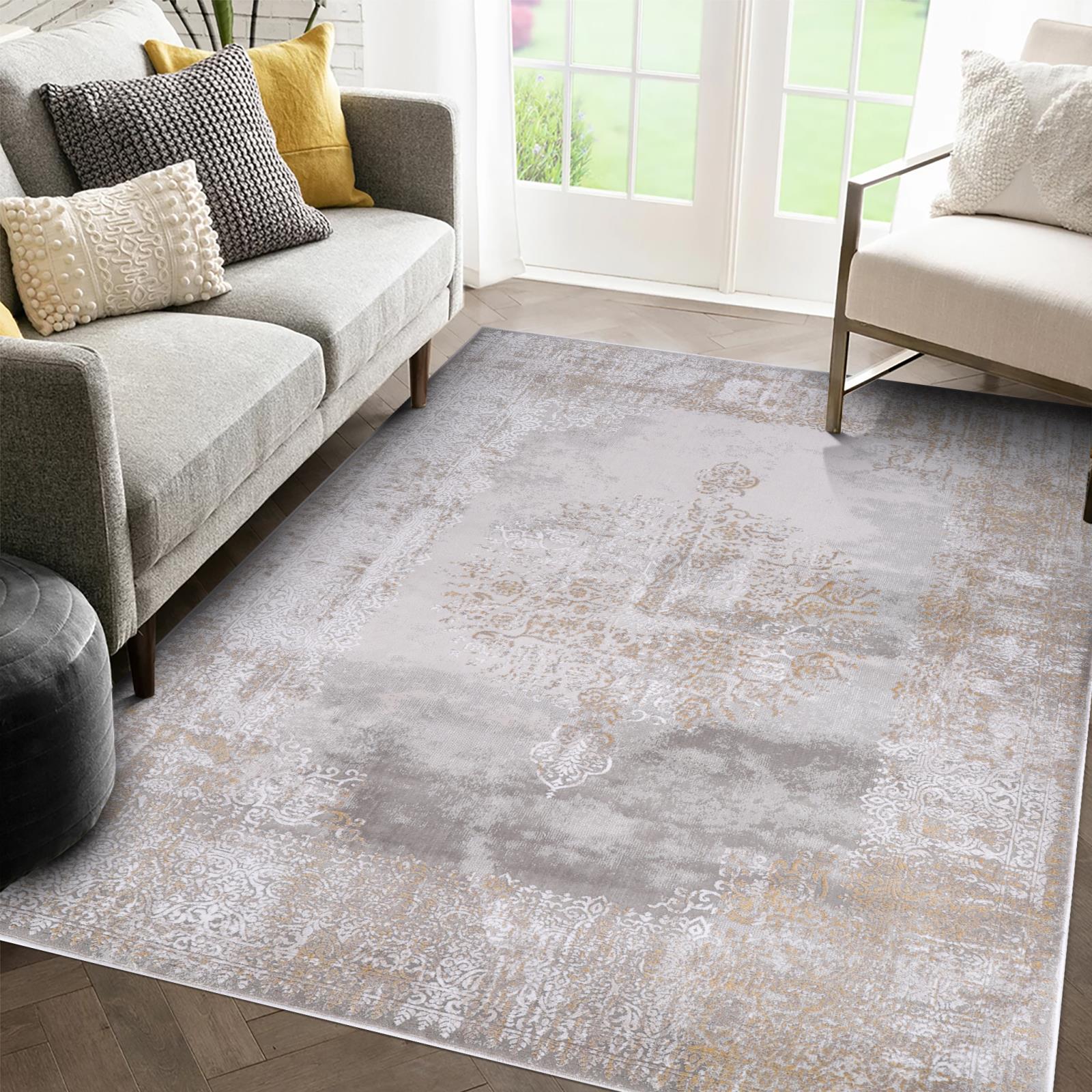 Hypnos HS04 Light Gray Area Rug — view 2